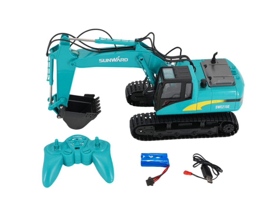 ອັບເກຣດໃໝ່ 1:14 ຕົ້ນສະບັບ SUNWARD SWE215E RC excavator parts